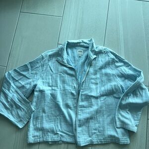 Zara Light Blue Jacket